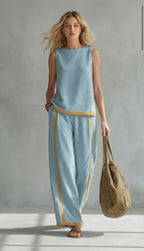 ESSENTIAL - Leila | Elegant Cotton and Linen Set