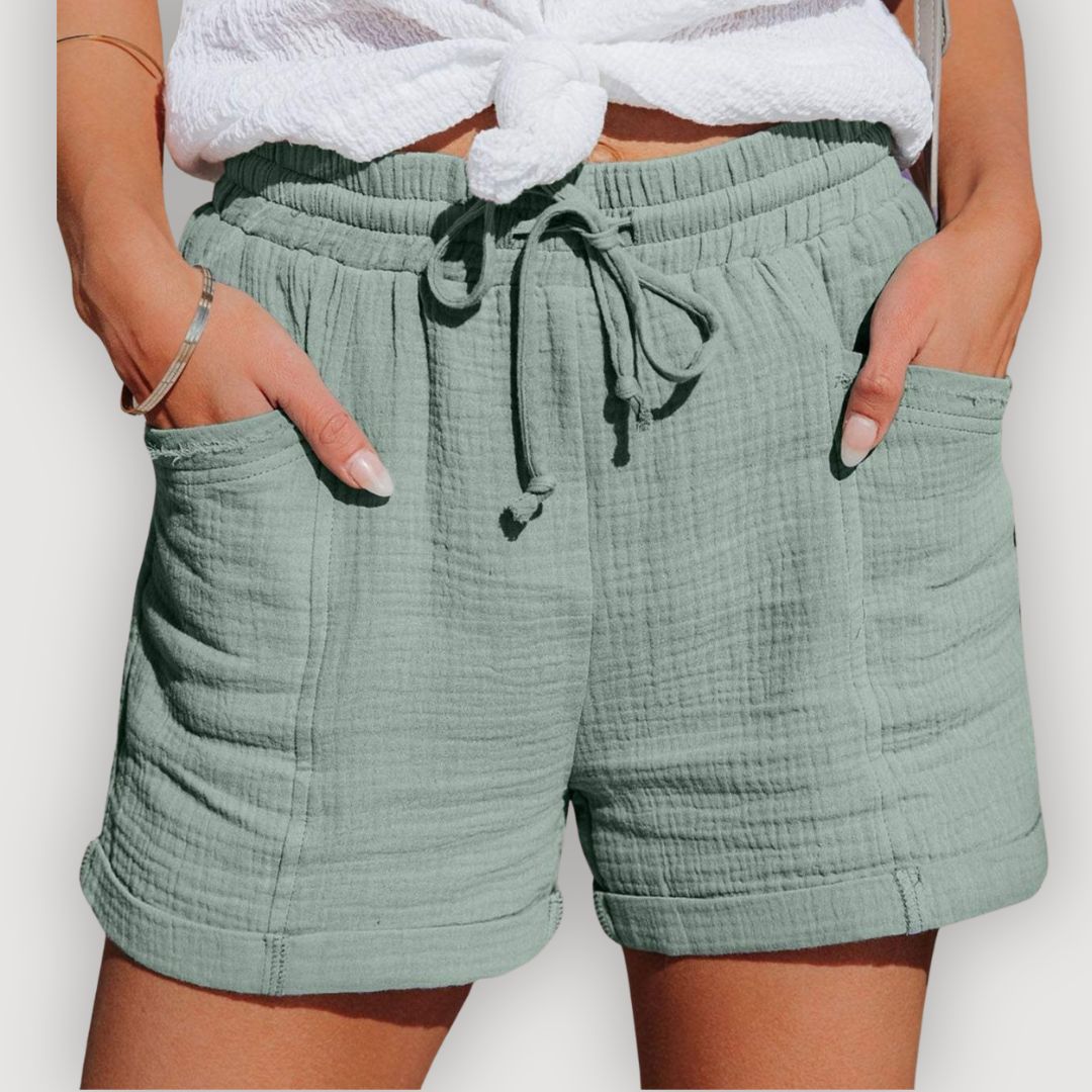 Helen | Relaxed Drawstring Shorts