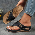 Elena | Cushioned Support Wedge Sandals