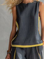 ESSENTIAL - Leila | Elegant Cotton and Linen Set