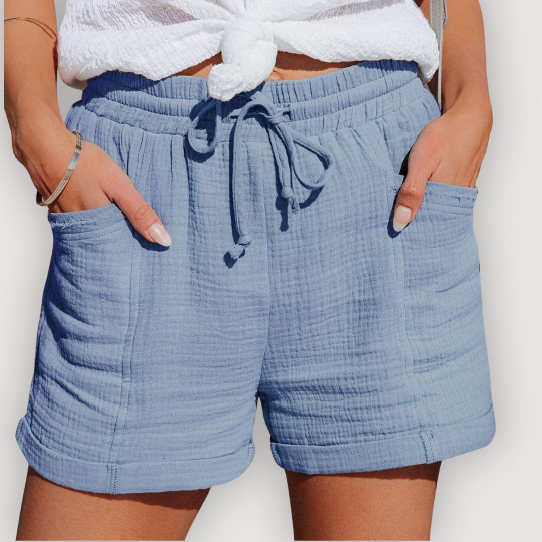 Helen | Relaxed Drawstring Shorts