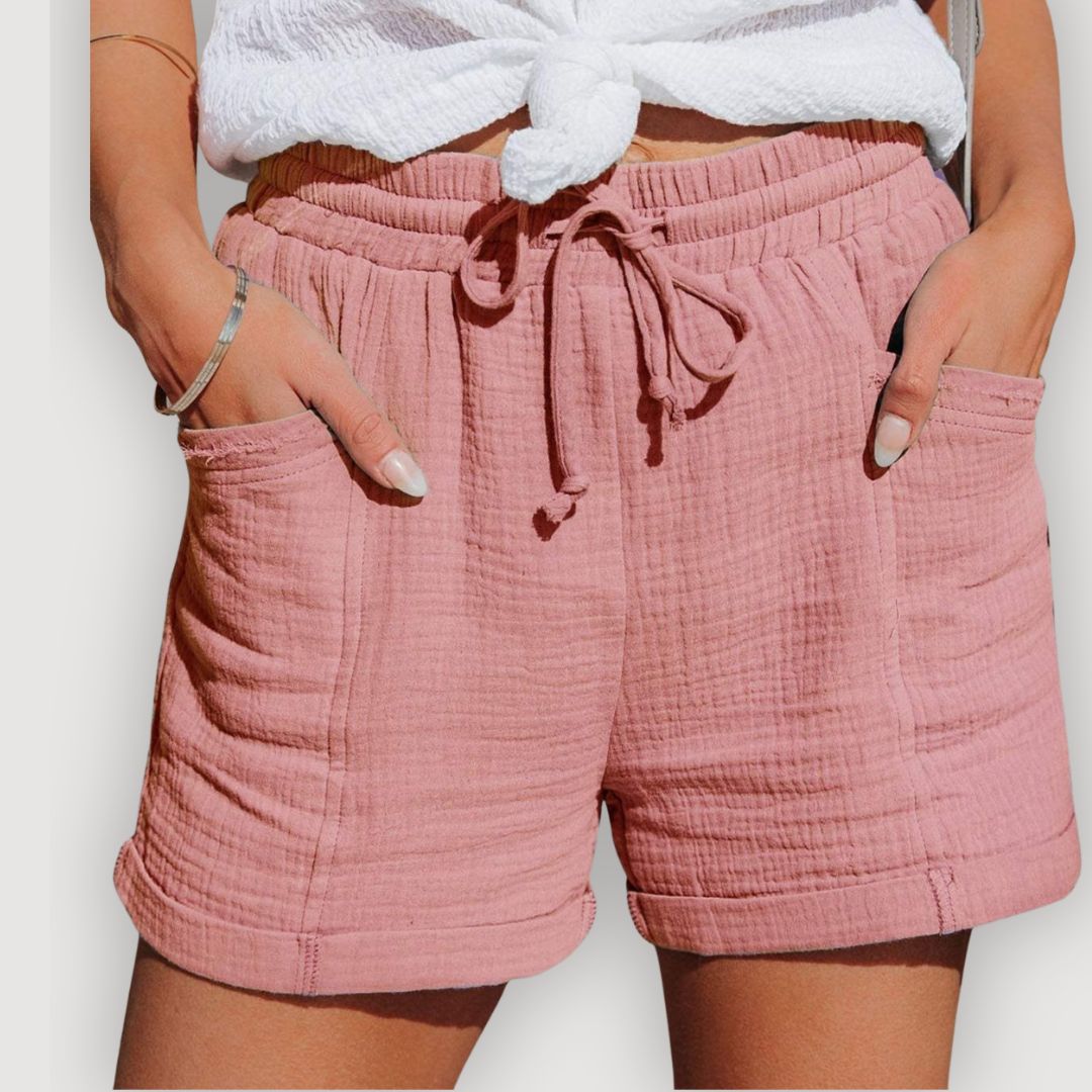 Helen | Relaxed Drawstring Shorts