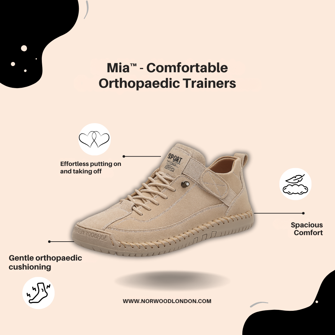 Mia Comfortable Orthopaedic Trainers
