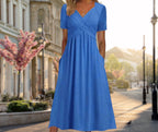 Leyla | Elegant Flattering Midi Dress
