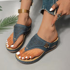 Elena | Cushioned Support Wedge Sandals