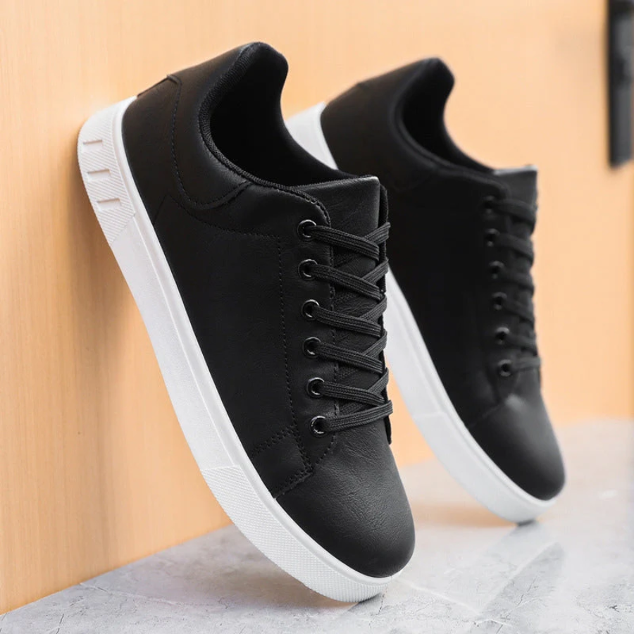 Fenwick | Premium Polished Leather Sneakers for Men