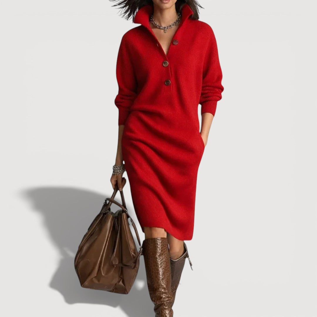 Clara | Soft Knit Comfort Dress