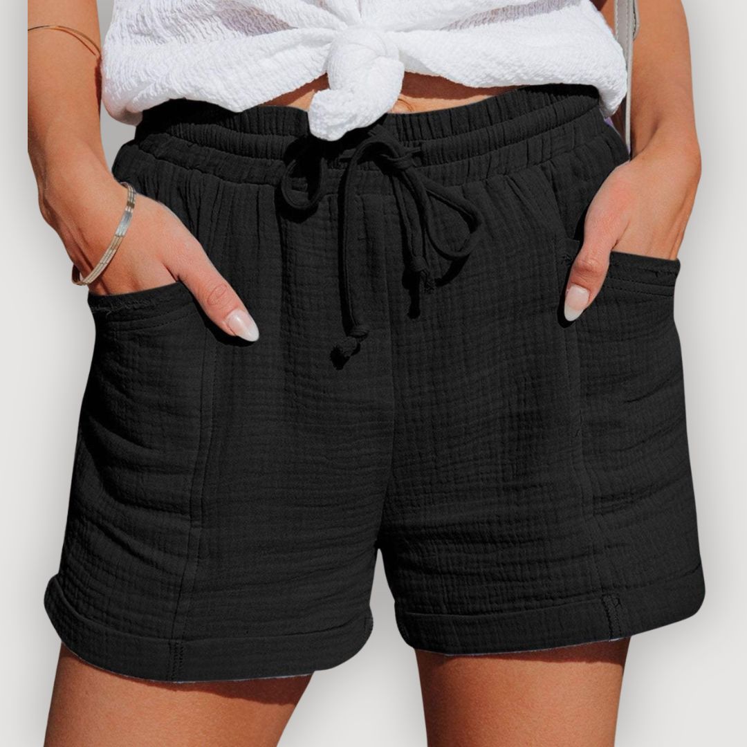 Helen | Relaxed Drawstring Shorts