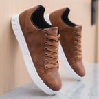 Fenwick | Premium Polished Leather Sneakers for Men