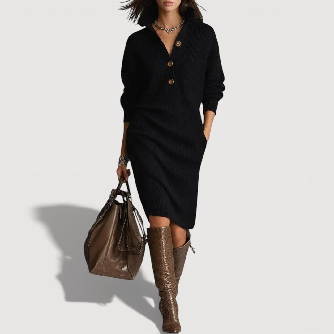 Clara | Soft Knit Comfort Dress