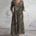 Ella - Vintage Striped Dress