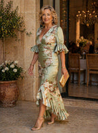 Serena™| Elegant Maxi Dress 🌿