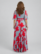 Athena | Elegant Floral Maxi Dress