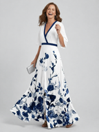 Athena | Elegant Floral Maxi Dress
