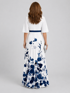 Athena | Elegant Floral Maxi Dress