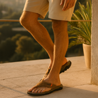 Aldoro | Hand-Stitched Leather Sandal