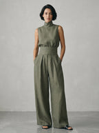 ESSENTIAL - Minimalist Sleeveless Top Set