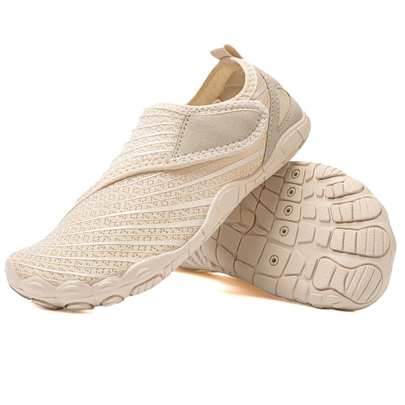 Mira comfort trainers in beige
