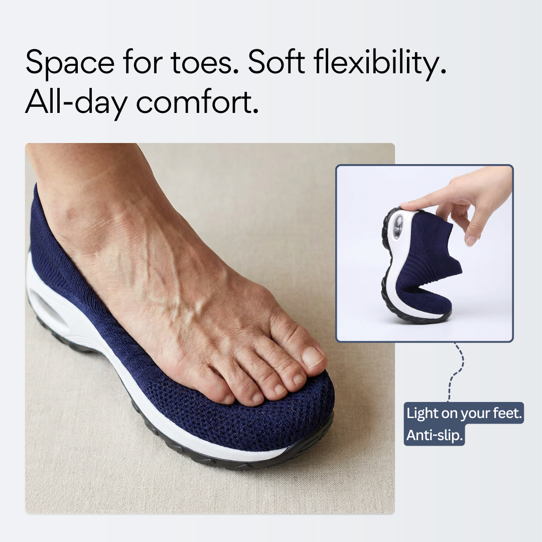 Diana Orthopedic No-Lace Air Shoes