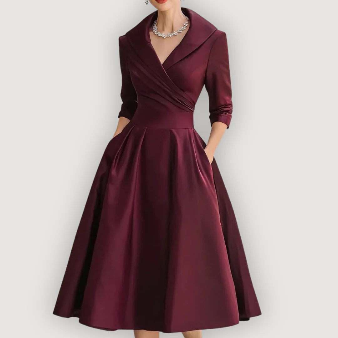 Elena | Elegant Midi Dress
