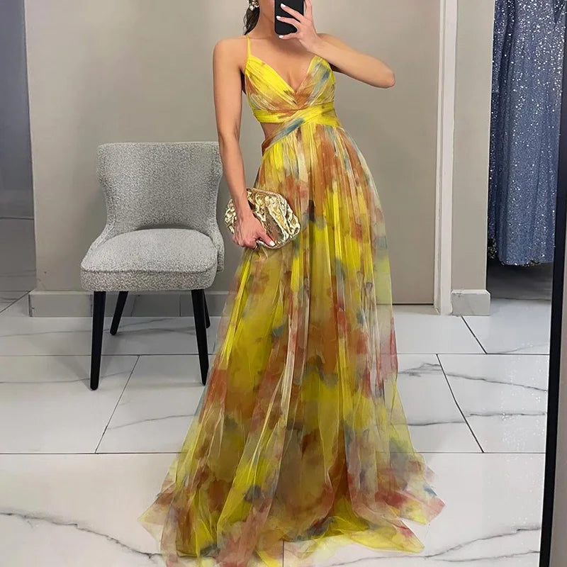 Giselle | Flattering Floral Maxi Dress