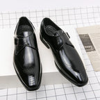 David | Elegant Dress Shoes with a Strap