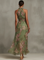 Serene | Elegant Floral Maxi Dress