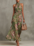 Serene | Elegant Floral Maxi Dress