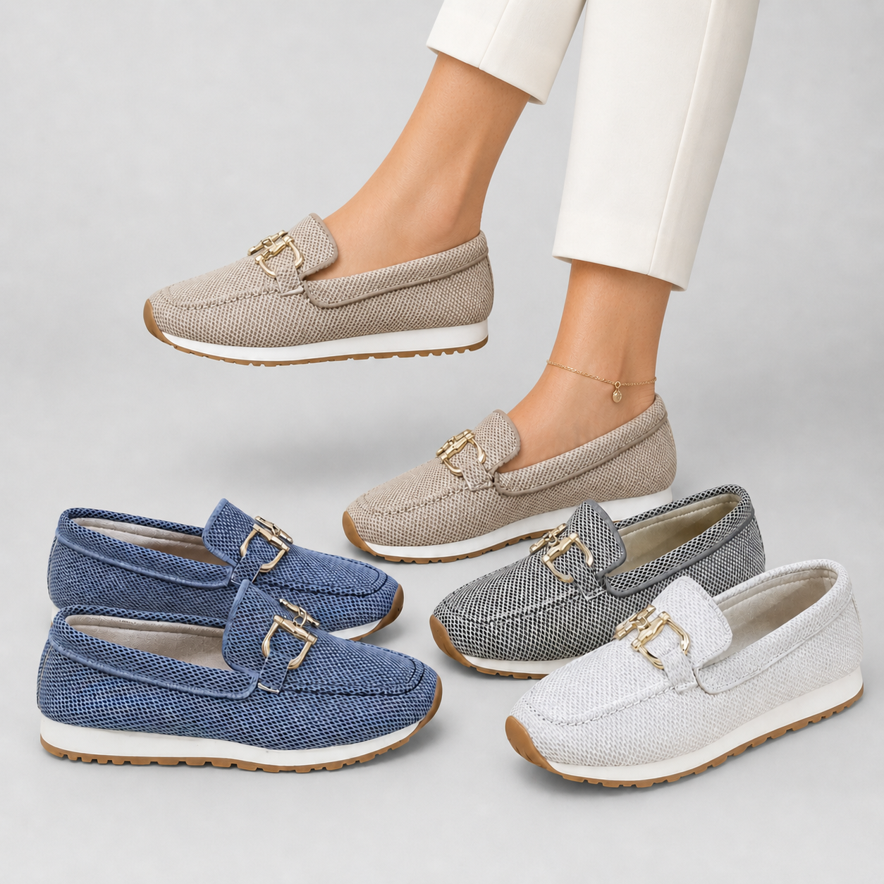 Clara Orthopaedic Comfort Loafer Trainers