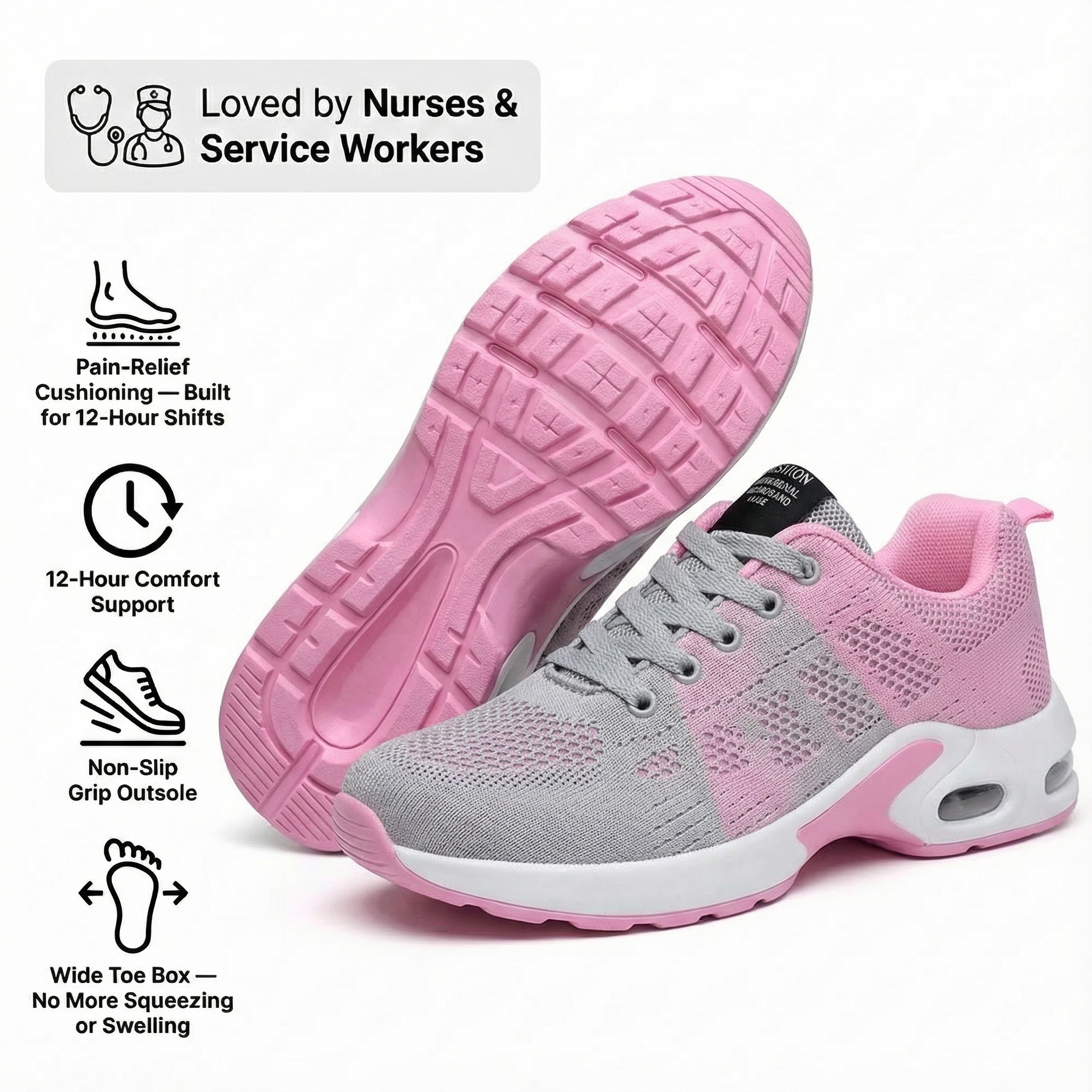 Shiftcore Pro | Ergonomic Shoes for All-Day Foot, Knee &amp; Back Pain Relief