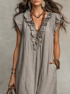 Sienne | Elegant Flowy Maxi Dress