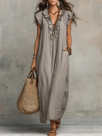 Sienne | Elegant Flowy Maxi Dress