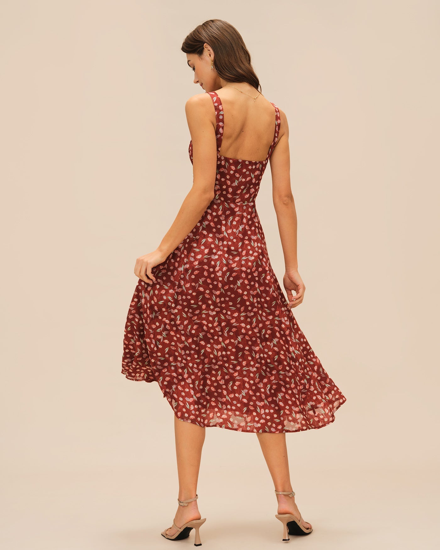 The Floral A-Line Slip Dress